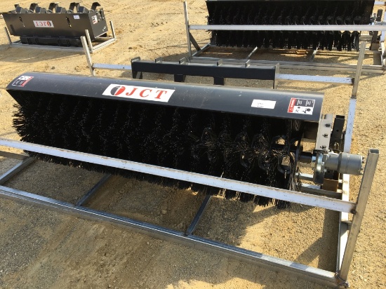 Unused 2022 JCT 72in Angle Broom Attachment,