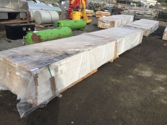 Pallet of 4in x 17ft CH MDF Casing Material.