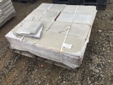 Pallet of Misc 12in x 24in Concrete Pavers.