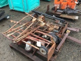 Pallet of Misc Items, Including Hand Carts,