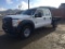 2015 Ford F250 Crew Cab Flatbed Truck,