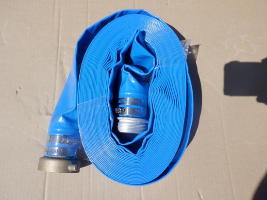 Unused 2in x 50ft Discharge Water Hose.