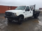 2004 Ford F350 Flatbed Truck,