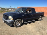 2004 Ford F250 Extended Cab Pickup,