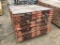 Pallet of Wood/Metal Concrete Shoring Components.