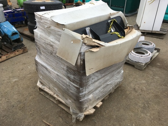 Pallet of Rosco Truck Tractor Mirrors.