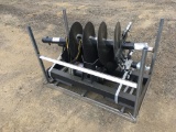 Unused 2023 JCT Hydraulic Auger Attachment,