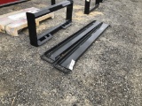 Pair of Unused 2023 Mower King EX726 Fork