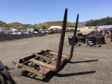 Forklift Carriage Attachment w/6ft Forks,