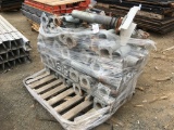 Pallet of Aluminum Concrete Shoring Components.
