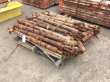 Pallet of Concrete Shoring Supports.