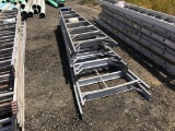 (4) Misc Aluminim Ladders.