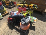 Pallet of Misc Tools, Including String Trimmer,