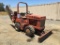 2004 Ditch Witch 3700DD Ride-On Off-Set Trencher,