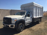 2016 Ford F550 Chipper Truck,