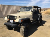 1987 Jeep Wrangler,