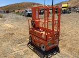 2015 Snorkel TM12 Vertical Mast Personnel Lift,