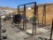 5ft x 8ft x 7ft Metal A-Frame Rack.