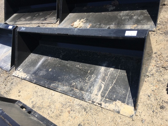 Unused 78in Loader Bucket,