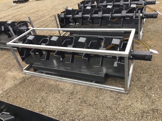 Unused 2023 JCT 72in Roto Tiller Attachment,