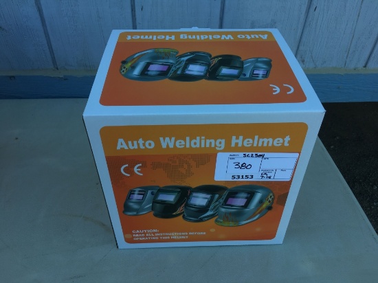 Unused Auto Darkening Welding Helmet