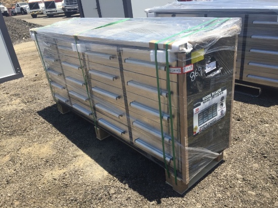 Unused 2023 Steelman 7ft Work Bench,