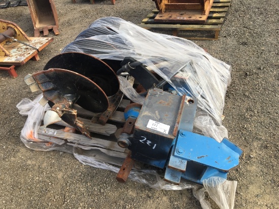 Paladin X1475W Auger Attachment w/Bits.