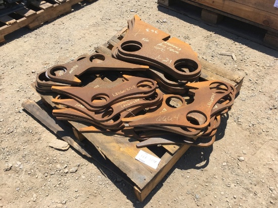 Pallet of Misc Steel Pieces.