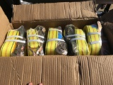 (10) Unused 2in x 27ft Ratchet Cargo Straps.