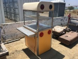 Stainless Steel Food Prep/Storage Rack w/Lamp,