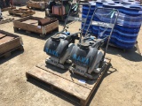(2) Mustang Walk-Behind Plate Compactors,