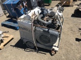 Meco 35 Walk Behind Concrete Cutter.