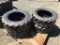 (4) Unused Forerunner SKS-5 27 x 8.5-15 Skid Steer