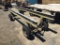 2.5ft x 11ft 4-Wheel Heavy Duty Rolling Frame,