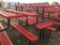 (2) Picnic Tables w/Attached Benches.