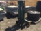 Ajax 7-Ton Pneumatic Dolly Jack.