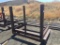 Metal Frame w/Wheels.