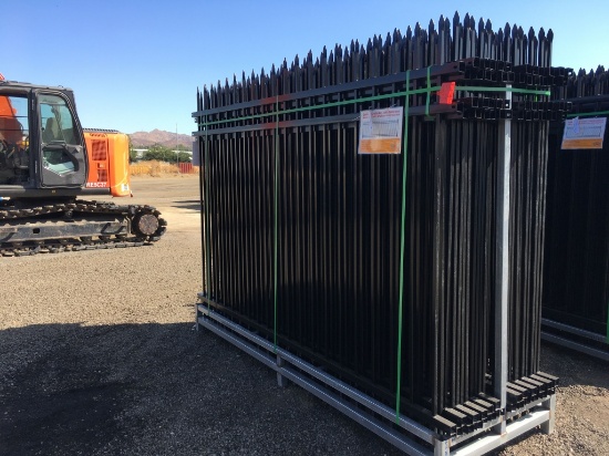 Unused (24) Walin 10ft Powder Coated Wrought Iron