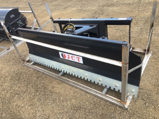 Unused 2023 JCT 72in Dozer Blade Attachment,