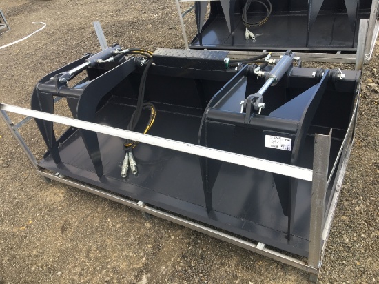 Unused 2023 JCT 72in Grapple Bucket,