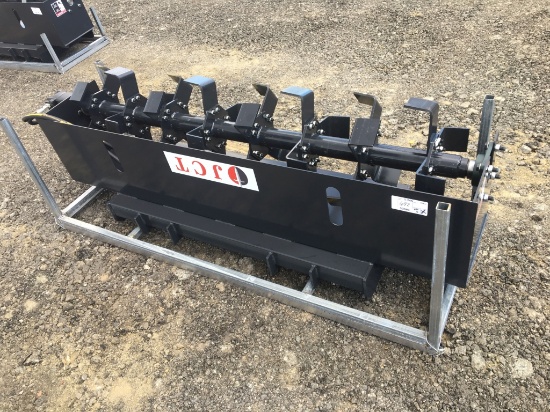 Unused 2023 JCT 72in Roto Tiller Attachment,