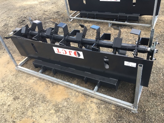 Unused 2023 JCT 72in Roto Tiller Attachment,