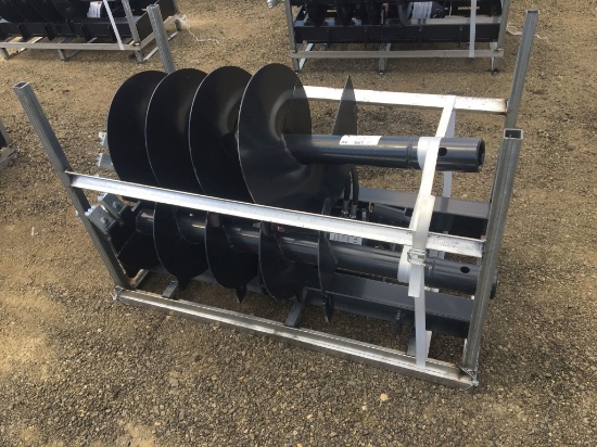 Unused 2023 JCT Hydraulic Auger Attachment,