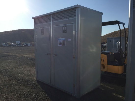 Unused HOS Portable Double Toilet Unit.