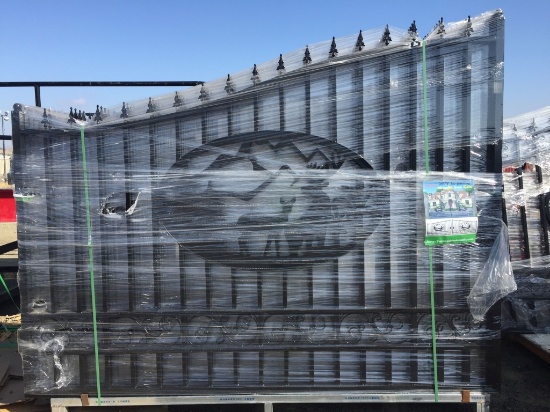 Unused Greatbear 20ft Bi-Parting Iron Gate