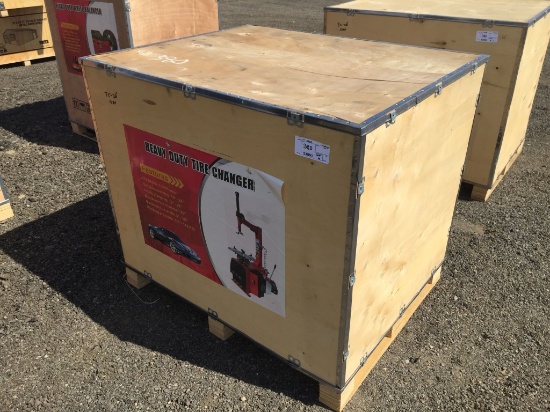Unused Heavy Duty Tire Changer.