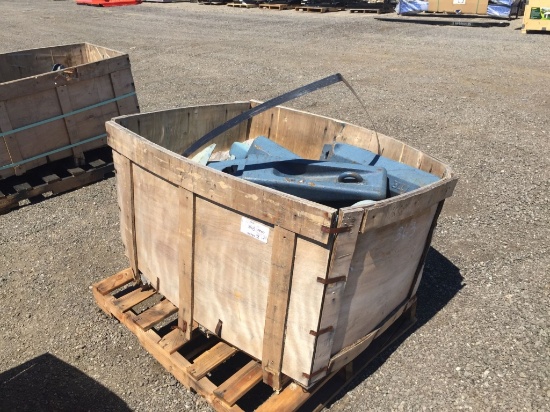 Crate of ITR 600x500 & 601x500 Bucket  Shanks.
