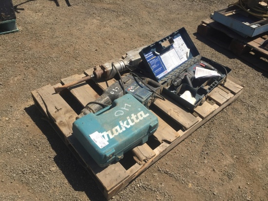 Concrete Breaker, and (3) Misc Drills.