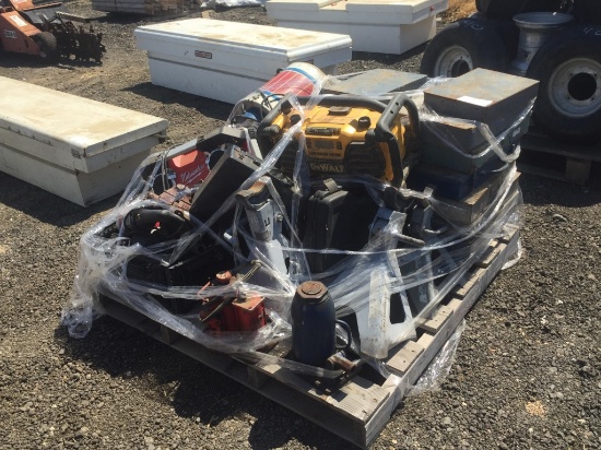 Pallet of Misc Power Tools, Including Chargers,