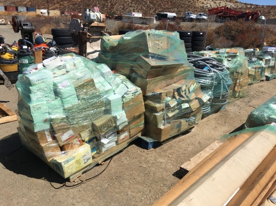(4) Pallets of Misc Items, Including